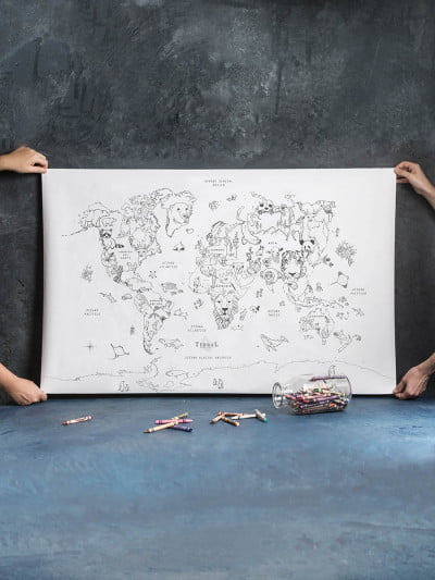 Pintá tu Mundo - Animalmundi -