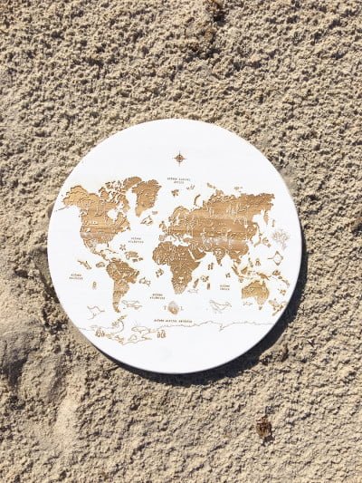 Animalmundi Medium Circular - Blanco