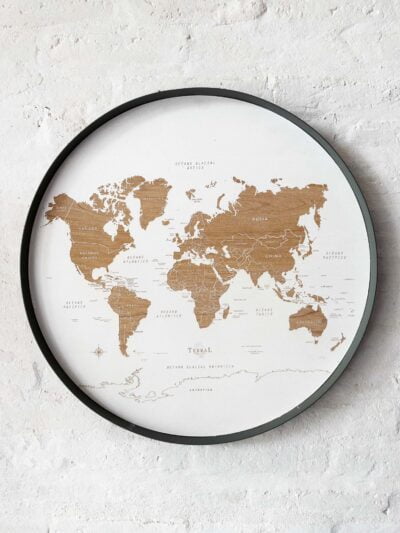 Large Circular Blanco